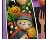 ハロウィン キャラ弁＊魔女っ子ちゃん♪作り方16写真