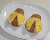 てんとうむしのオムライス♪デコごはん作り方7写真