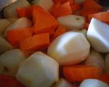 さといものうま煮大根葉和え作り方1写真