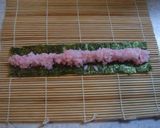 お花の巻き寿司作り方5写真