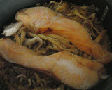 ♡炊飯器で！きのこと鮭の炊き込みご飯♡　作り方4写真