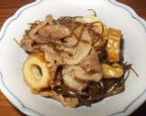 刻み昆布とちくわのいり煮作り方7写真