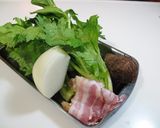 セロリの葉のポタージュスープ作り方1写真