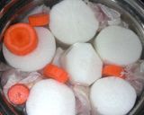 大根と鶏もも肉の煮込み作り方4写真