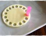 ＊キャラ弁＊　レースなハンバーグ♪作り方2写真