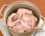 銅鍋てふてふで作る 参鶏湯（サムゲタン）作り方4写真
