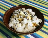 栗おこわｏｒ栗ご飯　分量は同じでO.K！作り方6写真