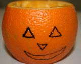 ハロウィンに☆ジャック・オ・ランタン☆作り方3写真