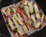 皮でPIZZA(* ^ω^)ゞ作り方2写真
