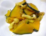 簡単：南瓜とキノコの炒め煮作り方9写真