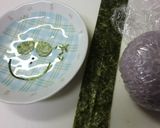 ハロウィン☺海苔巻きジャック（キャラ弁）作り方1写真