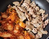 コクうま！豚キムチキャベツ作り方2写真