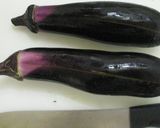 茄子と葱のナムル柚子胡椒風味作り方1写真