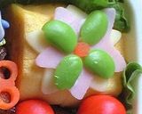 *しろたん弁当*キャラ弁*作り方3写真