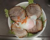 簡単チャーシュー丼(トロトロ温玉付き)作り方5写真