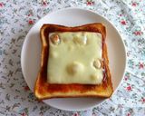 お好みソース&ケチャップのピザトースト作り方5写真