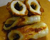 〜竹輪の*大葉にんにく醤油*詰め〜作り方5写真