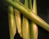 ノンオイル　マコモタケと牛肉の炒めもの作り方1写真