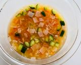 レンジで簡単！スープでさらっと朝ごはん作り方4写真