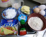経済的♪プロセスチーズ（スライス）ケーキ作り方1写真