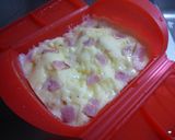 ＊ルクエdeベーコンチーズ蒸しパン＊作り方5写真