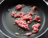 さつまいもと挽肉とにらのカレー炒め作り方2写真