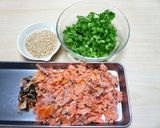【農家のレシピ】大根葉入り☆鮭ごはん作り方3写真