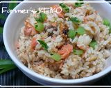 【農家のレシピ】大根葉入り☆鮭ごはん作り方7写真