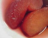 簡単！大人秋色リンゴのワイン煮＾＾作り方6写真