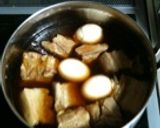 角煮の黒酢酢豚作り方1写真