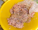 デミきのこ煮込みチーズｉｎハンバーグ作り方3写真