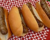 牛肉の生ソーセージでホットドッグ作り方6写真