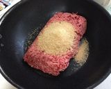 ひき肉そぼろ作り方1写真