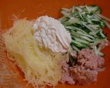 そうめんカボチャのサラダ作り方11写真