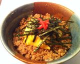 甘辛～卵とろっとろ鶏そぼろご飯作り方6写真