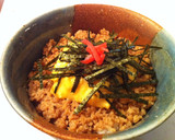 甘辛～卵とろっとろ鶏そぼろご飯作り方6写真