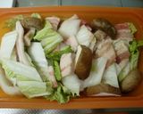肉と白菜のミルフィーユ作り方3写真