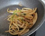簡単★大根皮の焼きそば味炒め作り方2写真
