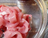 豚肉とさつまいもの辛い炒め物作り方3写真