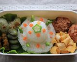 ＊キャラ弁＊お誕生日のケーキ作り方5写真