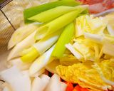 ✿味噌煮込みうどん鍋✿作り方1写真