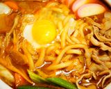 ✿味噌煮込みうどん鍋✿作り方3写真