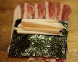 ★豚肉の長芋のり巻き★作り方2写真