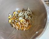 副菜★ほうれん草・ちくわ・コーンのサラダ作り方6写真