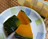 ★レンジでチン！かぼちゃの煮物とマヨ和え作り方5写真