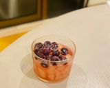 ブルーベリーとアイスボックスのフローズンデザート作り方3写真