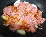 簡単！豚ひき肉と大根と長ねぎの旨旨丼作り方4写真