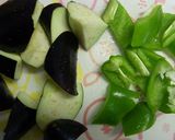 オール１☆豚なすピーマンごま味噌まみれ！作り方1写真