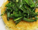 ニラ玉麺バーガー　作り方15写真