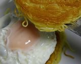 ニラ玉麺バーガー　作り方20写真